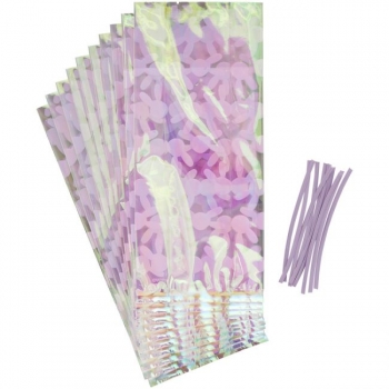 Iridescent Treat Bags Bunny
